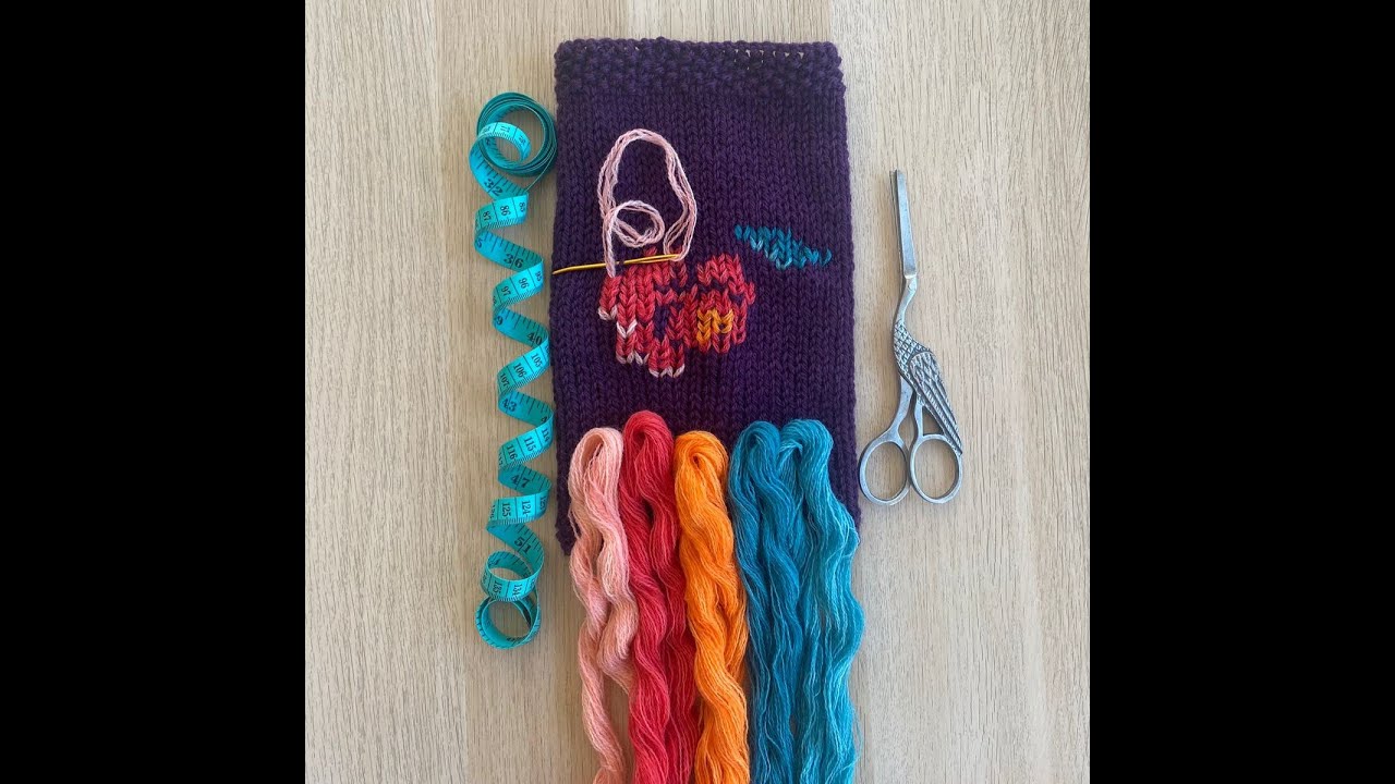 ¿Cómo bordar imitando el punto Jersey?