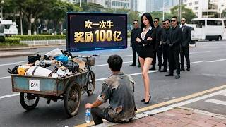 收破爛小夥救了個老頭沒想到被綁定吹牛成真係統，隨口一說竟一夜登頂首富王座，眾人追捧的高冷女總裁竟不顧形象當眾向他求愛，從此逆轉乾坤成就人生巔峰！！#一句话成首富#霸總   #短劇全集 #甜寵 #愛情 screenshot 4