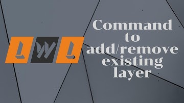 003- Bitbake command to add/remove existing layer