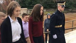 2020 Tomb of the Unknown Soldier-Wreath Laying Ceremony- Pioneer Valley Christian Academy