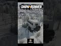 SNOWRUNNER/УРАЛ ПОЛЯРНИК ВЕЗЕТ ВАХТУ НА РАБОТУ/#shorts