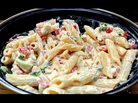 COLD PASTA SALAD IN 2 MINUTES!