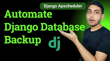 Automate Django Database Backup