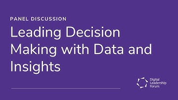 Panel Discussion: Leading Decision Making with Data and Insights