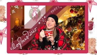 VLOGMAS 2020 DAY 3: Watercolor Christmas wreath speed painting & decorate our Christmas tree with me