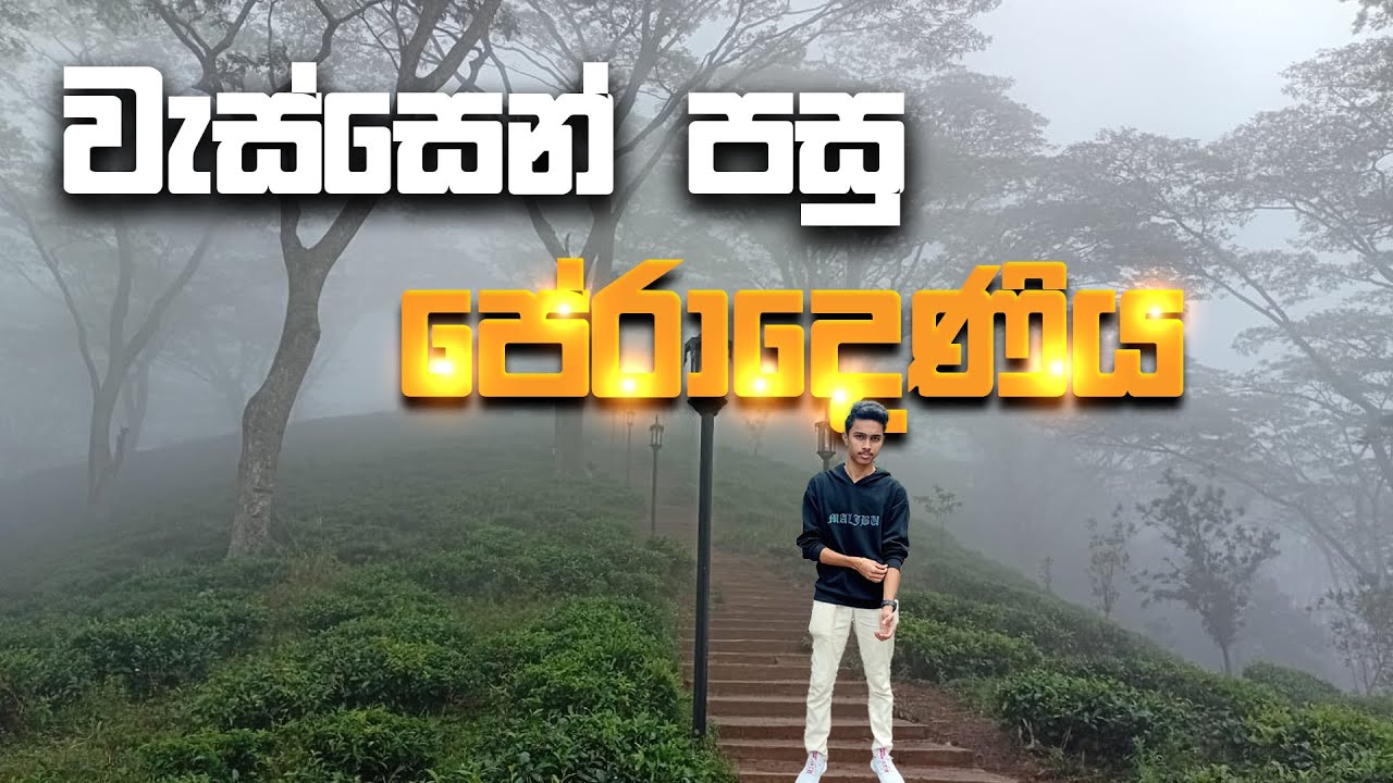 වැස්සෙන් පසු පේරාදෙණිය | Day Vlog | Deshan Extra