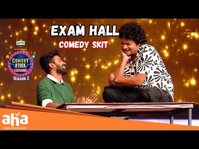 Exam Hall Comedy Skit😂👌|| Comedy Stock Exchange S2 || Avinash, Hari || ahavideoin class=