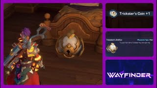 WAYFINDER : The rare Trickster's Artifice Artifact housing item that gives 1 Tricker's Coin a Day !