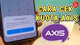Cara Cek Kuota Axis Cepat Dan Mudah  Cara Mengecek Sisa Kuota Paket Internet Axis Terbaru 2026