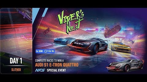 Audi S1 E Tron Quattro | Viper’s Nest | NFS: No Limits | Day 1