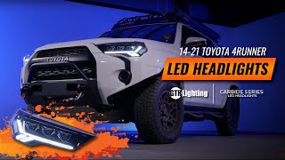 GTR Lighting is back! Carbide Series 2014+ Toyota 4Runner LED Headlights | Headlight Revolution