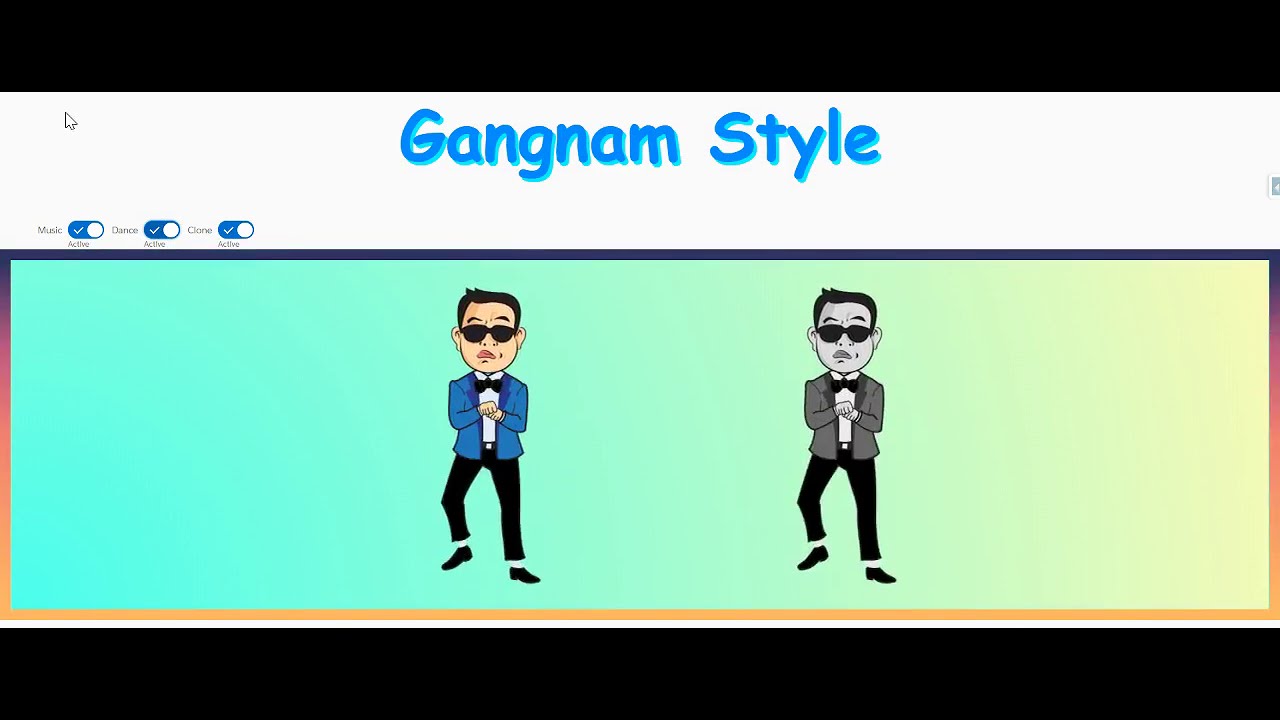 Funny Gangnam Style Dancing Made using Lightning Web Component - YouTube