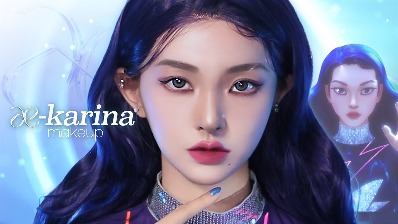 Anda Is👽 에스파 æ-카리나 커버 메이크업 'æ-karina'
