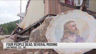 Recovery and search efforts continue in Haywood County