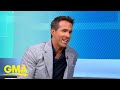 Ryan Reynolds’ kids couldn’t believe he was going to be interviewed on TV l GMA