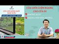 Cửa lưới chống muỗi cuộn ngang không ray cho cửa đi nhập khẩu [Cửa lưới New Day]||08 3398 3399