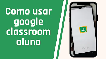 Como o aluno acessa o Google Classroom no celular?