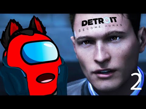 Detroit Become Human RED Становится Андроидом Часть 2