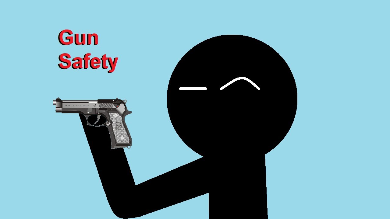 Fake gun safety PSA - YouTube
