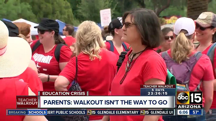 Some parents believe teacher walkout was not the way to go