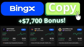 BingX Copy Trading Tutorial for Beginners✅ How to Make Money Copying Pro Traders