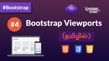 #04 - Bootstrap Media Viewports with Examples - (தமிழில்) (Tamil) | Bootstrap Course  | Web Design