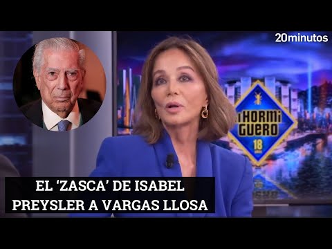 Isabel Preysler en El Hormiguero y el 'zasca' a Vargas Llosa