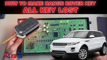 How to Program Range Rover Discovery Key | All Key Lost