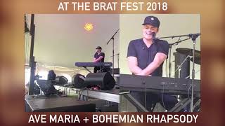 Marc Martel - Ave Maria + Bohemian Rhapsody @ Brat Fest 2018 (May 26)