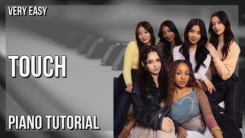 SUPER EASY: How to play Touch  by Katseye on Piano (Tutorial)