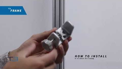 How to fit a T3 Shell Kit Clamp