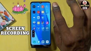 How To Screen Recording in OPPO A17K | OPPO A17K में Screen Recording कैसे करें |