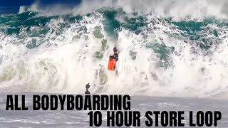 ALL BODYBOARDING 10 HOUR STORE LOOP🌊