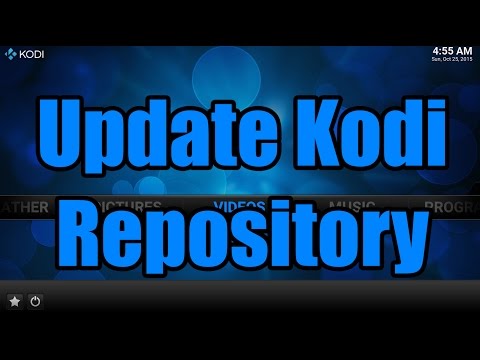 How to Update Kodi Repository