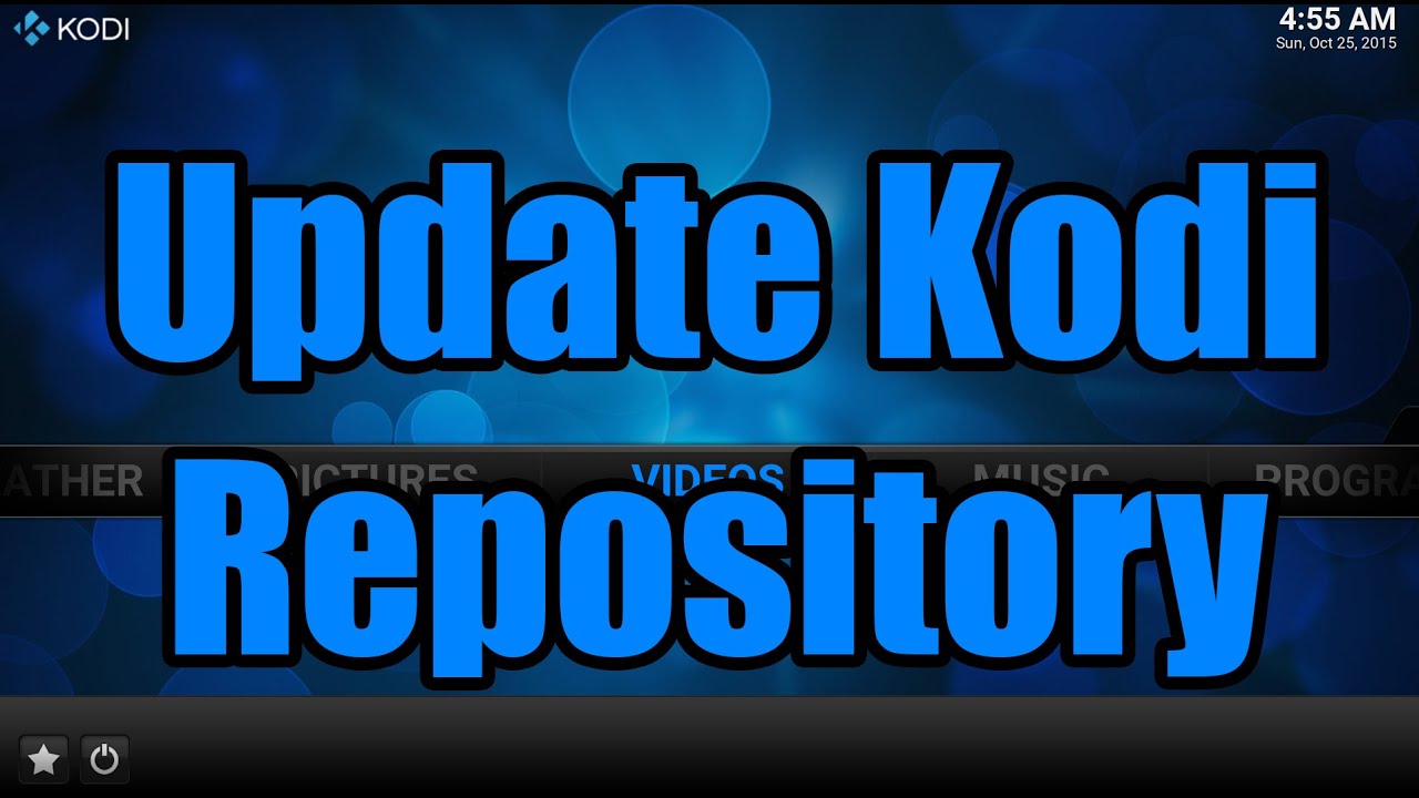 update kodi update kodi