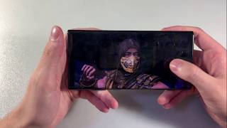 Игры Samsung Galaxy Note 10+ (GTA:SanAndreas, PUBG:Mobile, MortalCombat)