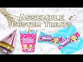 How To Assemble Custom Party Treats | Custom Rice Treat Wrapper