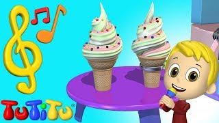 Canzone e Karaoke | Gelato | Impara l&#39;inglese per bambini con TuTiTu