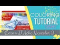 How I Color:  Neocolor II Background