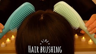 [ASMR] Tingly Hair Brushing with Two Tangle Teezers |No Talking