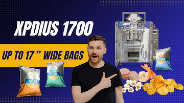 XPdius 1700 Vertical Form Fill Seal Bagger For Wide Bag Format