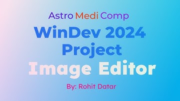 "BMP Image Editor" by Rohit Datar