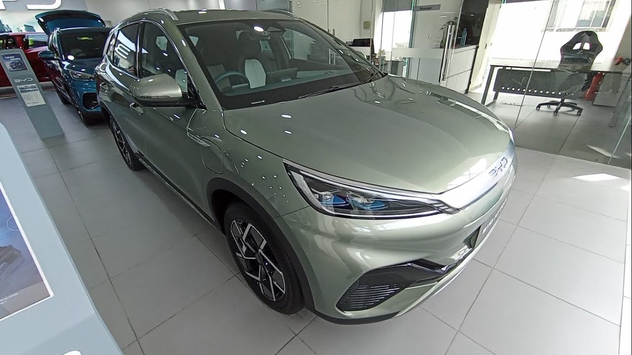 BYD Atto 3 EV Extended Range Forest Green walkaround exterior and interior (Brunei)