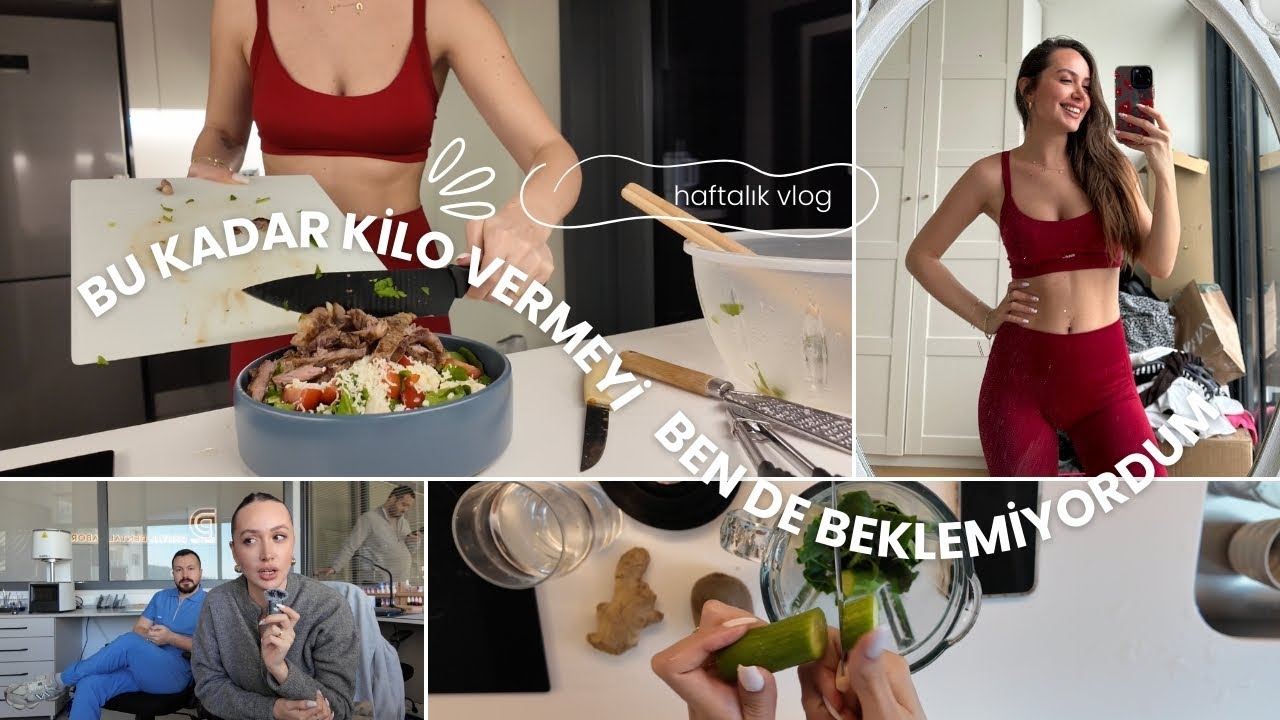 BEN DE BEKLEMİYORDUM VLOG | kaç kilo verdim, kötü yorumlara tepkim, ev halleri ve sağlıklı tarifler