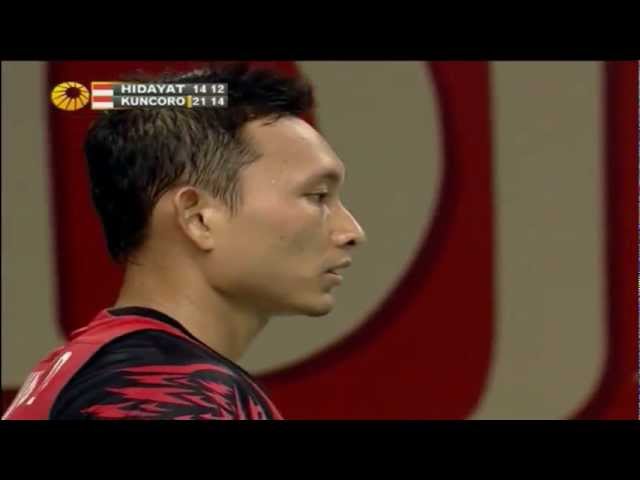 R16 - MS - Sony Dwi Kuncoro vs Taufik Hidayat - 2012 Djarum Indonesia Open class=