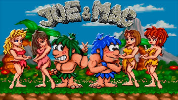 Joe & Mac: Caveman Ninja (MS-DOS, PC) - playthrough