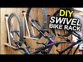 How to build the BEST bike rack! |  DIY Swivel Bike Rack