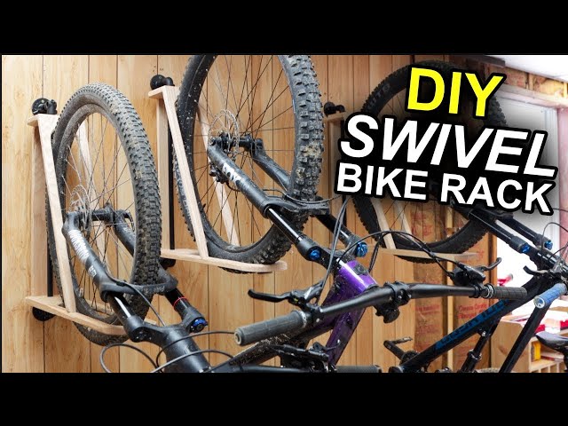 DIY Vertical bike rack full build 