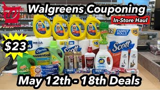 Walgreens Couponing | In-Store Haul | Everything for $23 | Week of 5/12 - 5/18