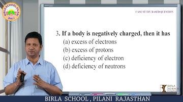 Case study based question chapter Electrostatics 1